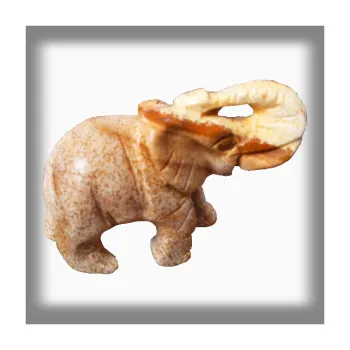 Ex Herbis AHDL Onyxo Slon Extra - Jaspis pískový 5 cm