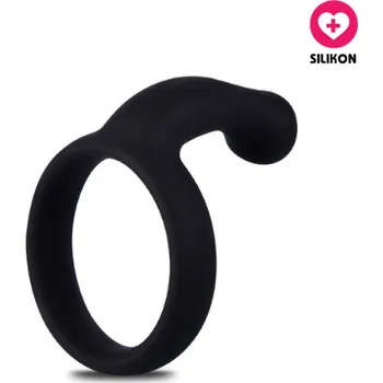 VšeNaSex.cz Silikonový erekční kroužek Black Velvet
