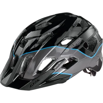 Cyklistická přilba Alpina Yedon black-titanium-blue Velikost: 53-57