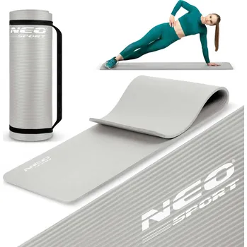 podložka na cvičení Podložka na cvičení 183 x 60 cm šedá (Fitness podložka na cvičení)
