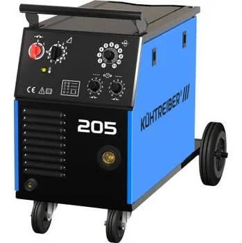 Svářečka Kühtreiber KIT 205 Standart + hořák + ventil KIT 205 Standart 2-kladka + hořák + ventil + láhev CO2
