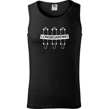 Pánské termoprádlo 3 longboardy - Tílko pánské Core - M ( Černá )