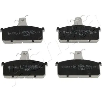 Brzdová destička Sada brzdových destiček, kotoučová brzda ASHIKA 50-08-899