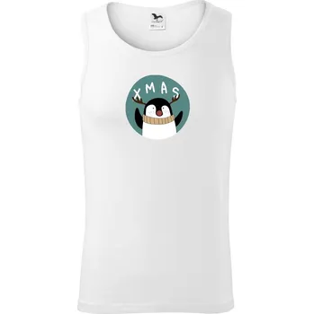 Pánské termoprádlo Xmas sob v kolečku - Tílko pánské Core - 2XL ( Bílá )