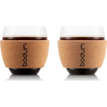 Sklenice Dvoustěnná sklenice PAVINA 0,1 l, 2ks - BODUM (Set dvoustěnná sklenice 2 ks 0,1 l, PAVINA - BODUM)