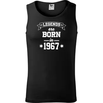 Pánské termoprádlo Legends are born in 1967 - Tílko pánské Core - XL ( Černá )