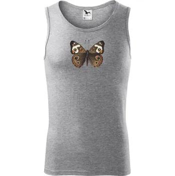 Motýl motýle - Tílko pánské Core - L ( Tmavě šedý melír )