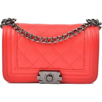 Červené kožené psaníčko Isabella Rhea Mari ID_1400075