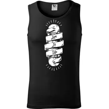 Pánské termoprádlo Skate live if up - Tílko pánské Core - XL ( Černá )