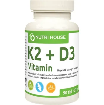 Fitness strava NutriHouse K2D3 vitamin 90 tablet