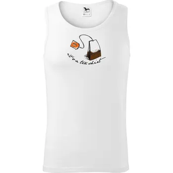 It's a tea shirt - Tílko pánské Core - S ( Bílá )