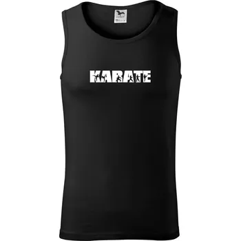 Pánské termoprádlo Karate font - Tílko pánské Core - L ( Černá )