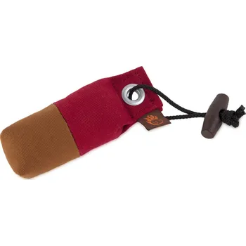 tréninková pomůcka pro psa Firedog Pocket dummy marking 80 g vínový / světlehnědý