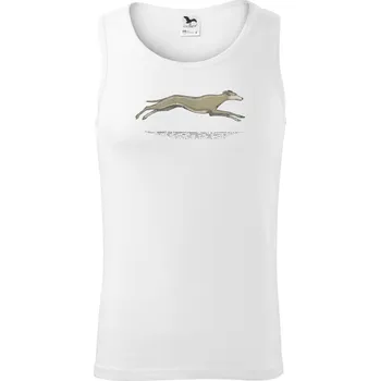 Vintage Greyhound - Tílko pánské Core - L ( Bílá )