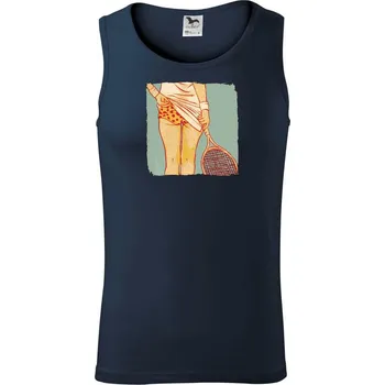 Tenis is sexy 2 - Tílko pánské Core - L ( Námořní modrá (velmi tmavá - téměř černá) )