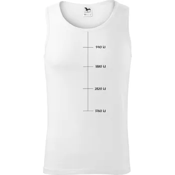 Sweat meter-Kj - Tílko pánské Core - XL ( Bílá )