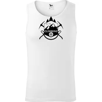 Climbing Erb - Tílko pánské Core - M ( Bílá )