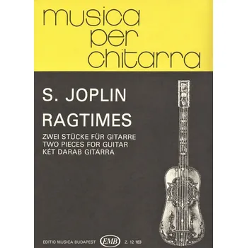 Musica per chitarra: JOPLIN - RAGTIMES / dvě skladby pro kytaru