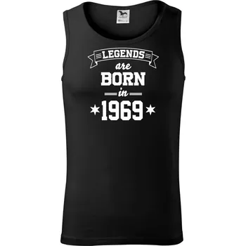 Legends are born in 1969 - Tílko pánské Core - S ( Černá )
