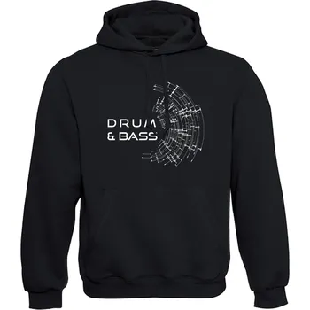 Pánská mikina Pánská mikina s kapucí DNB Signal Velikost: M, Barva: Černá