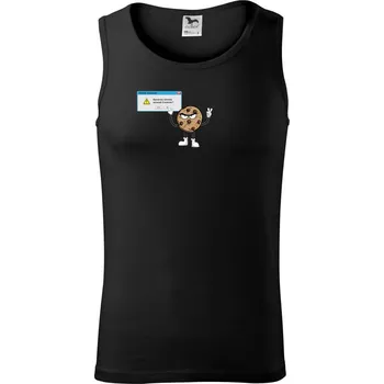 Smazat cookies - Tílko pánské Core - S ( Černá )