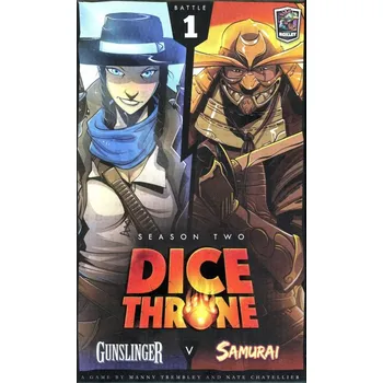 Desková hra Roxley Games Dice Throne: Season Two - Gunslinger vs Samurai