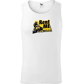 Pánské termoprádlo Skútr Rent me - Tílko pánské Core - L ( Bílá )