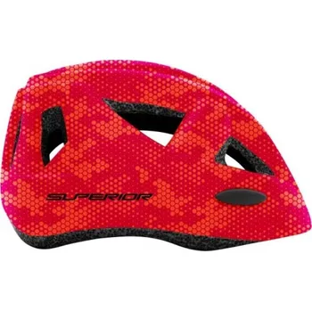 Cyklistická přilba dětská helma Superior Racer, red - vel. 48-52 303148