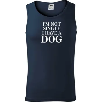 I have a dog - Tílko pánské Core - L ( Námořní modrá (velmi tmavá - téměř černá) )