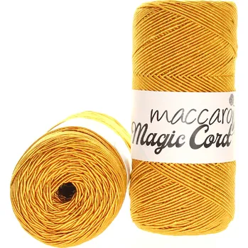 Příze Maccaroni Magic Cord kočičí zlatá 970