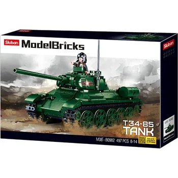 Sluban Model Bricks M38-B0982 tank…