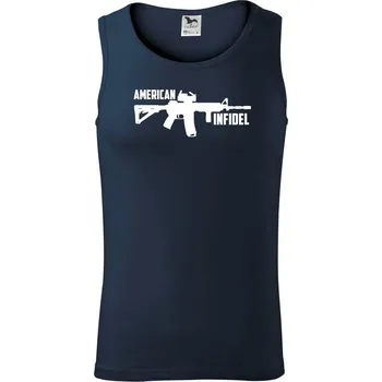 Pánské termoprádlo American Infidel - Tílko pánské Core - M ( Námořní modrá (velmi tmavá - téměř černá) )