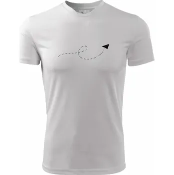 Chlapecké tričko Vlaštovka - Dětské triko sportovní (dresovina) - 134 cm/8 let ( Bílá )