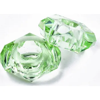 Dětské navlékací korálky Korálek akryl SLIM zelený světlý - TOPBEADS