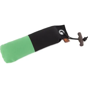 tréninková pomůcka pro psa Firedog Junior dummy marking 300 g černý / světlezelený