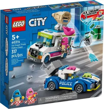 Stavebnice LEGO LEGO City 60314 Policejní honička se zmrzlinářským vozem
