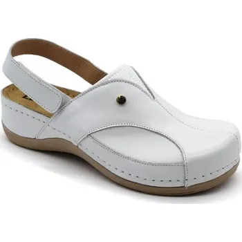 Dámská zdravotní obuv Leon 913 Dámské zdravotní sandály na Hallux Valgus - Bílá Velikost: 37