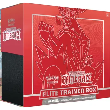 Sběratelská karetní hra Nintendo Pokémon Sword & Shield Battle Styles Elite Trainer Box Single Strike Urshifu