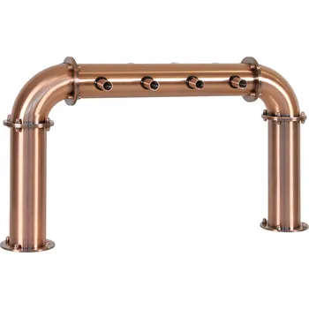 Výčepní technika Varia-Plus Výčepní stojan U4 měděný bez kohoutů bez medailonů standard dochlazení