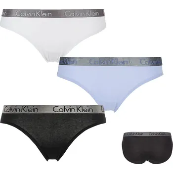 Kalhotky Calvin Klein kalhotky QD3561E 3 pack W4Y - Vícebarevné / S