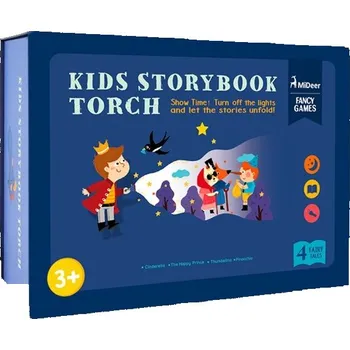 MiDeer promítací baterka - Pohádkový set Výuková hračka MiDeer promítací baterka - Pohádkový set