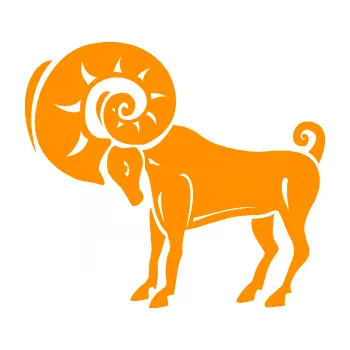 Samolepící dekorace Beran zvěrokruh 005 levá (06 - oranžová) SAMOLEPKA NA AUTO, NÁLEPKA, FÓLIE, POLEP, TUNING, VLASTNÍ TEXT, TISK, AUTOSAMOLEPKY.cz, POLEPY, OBRÁZEK, LOGO, 3D STICKERS