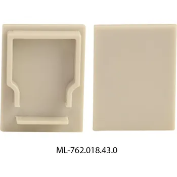 Průmyslové svítidlo MCLED Koncovka pro ZR bez otvoru šedá ML-762.018.43.0