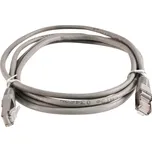 Patch kabel S/FTP RJ45 Cat5e šedá Délka: 10m