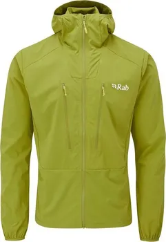 Pánská softshellová bunda RAB Borealis Jacket Aspen zelená