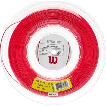 Struna na výplet tenisové rakety Tenisový výplet Wilson Revolve Twist Red 12m průměr výpletu: 1,30 mm