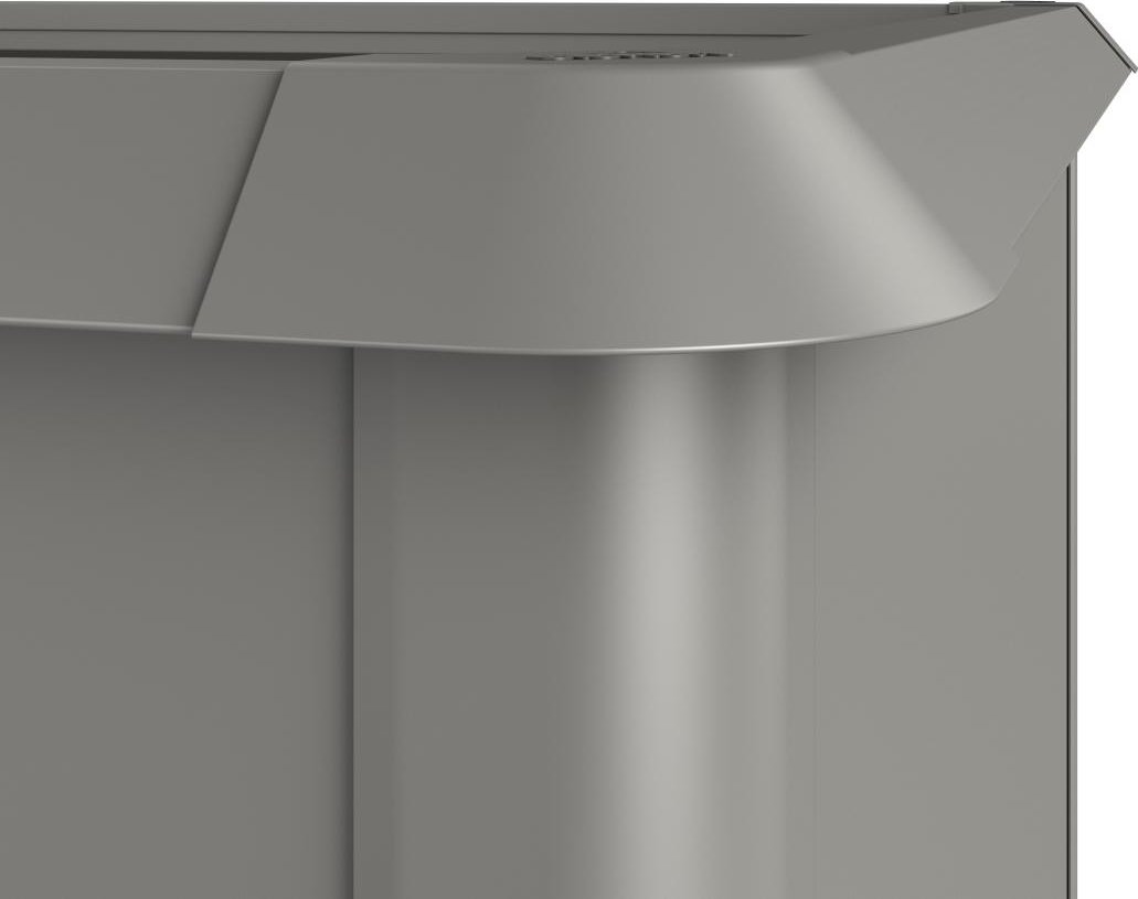 Biohort Nepřekonatelná ochrana proti hlemýžďům 2 x 1 šedý křemen metalíza (Pro zvýšený truhlík velikost 2x1)