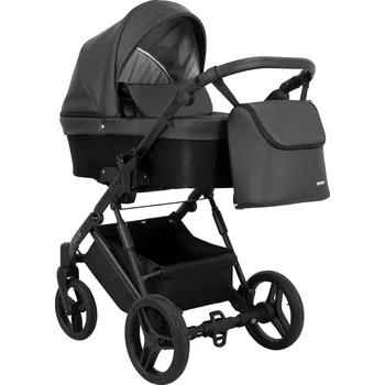 Kočárek Kombinovaný kočárek Kunert LAZZIO 2025, černý rám LAZ-11