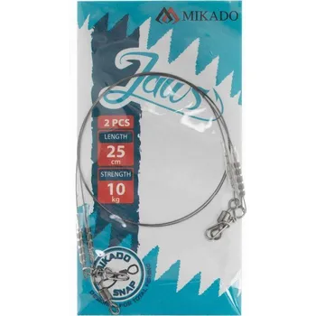 Titanové lanko na dravce Jaws 2ks 1835