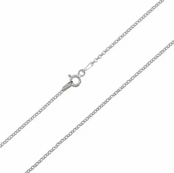 Řetízek Stříbrný řetízek broušené rolo délka řetízku 40cm